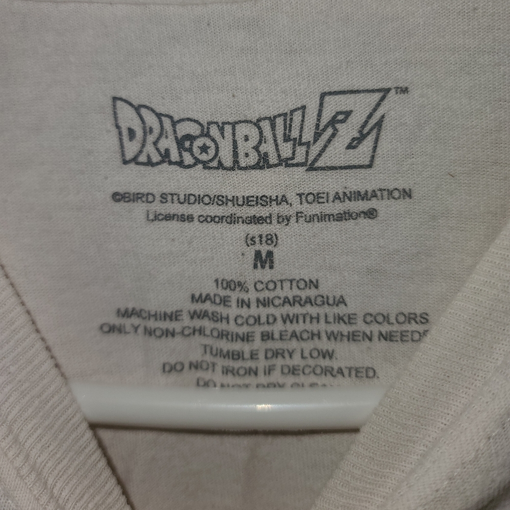 Dragon ball Z long sleeve tee size medium
